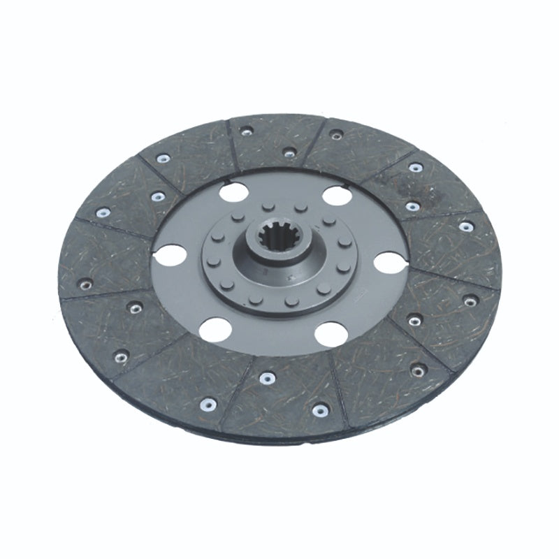 (6004) CLUTCH PLATE FARMTRAC RIGID TYPE (11 - 10 TEETH) NA BLACK FACING