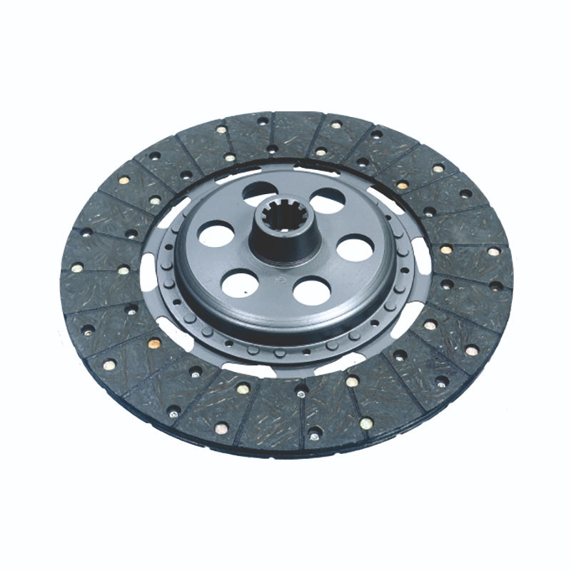 (6027) CLUTCH PLATE M.F. - 135/245 RIGID CUP TYPE 12" - 10 TEETH) NA BLACK FACING