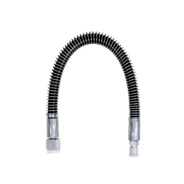 (TT-304) TROLLEY TIPPING PIPE 24" WITH SPRING (1/2" BSP NUT - 3/8" BSP MALE)
