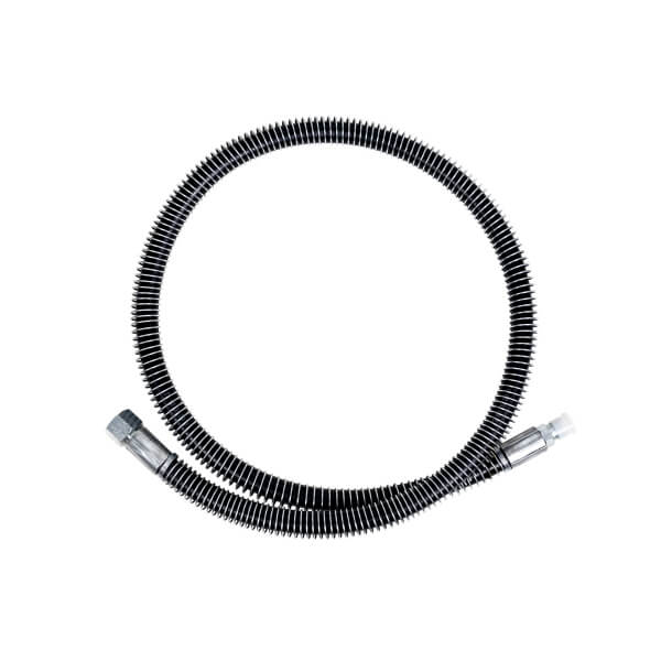 (TT-312) TROLLEY TIPPING PIPE 60" WITH SPRING (1/2" BSP NUT - 3/8" BSP MALE)