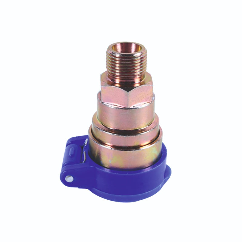 (TT-349E) QRC FEMALE HALF WITH CAP (20X1.5 THREAD) SUITABLE FOR MAHINDRA