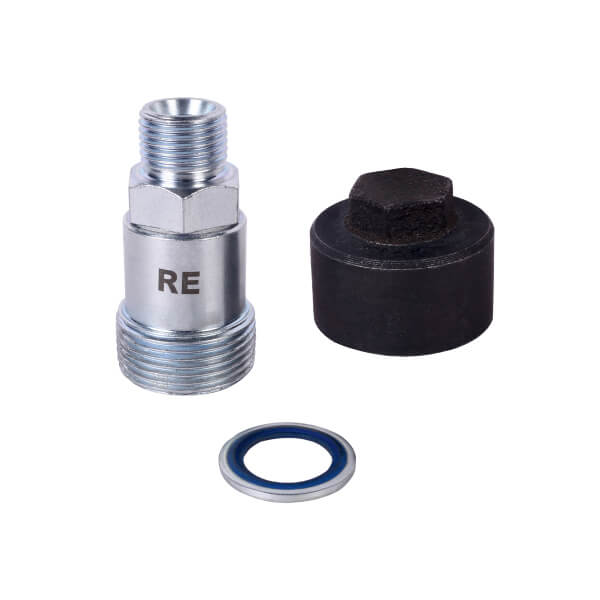 (TT-388) MALE COUPLING & DUST CAP TRACTOR SIDE (KIT OF 3PCS)