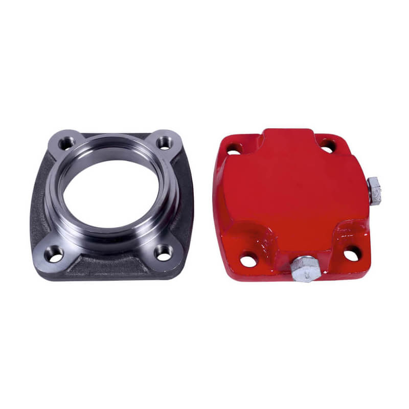 (UJ-934) DEAD HOUSING FORGED (4 HOLES) WITH COVER (SET OF 2) OPEN + CLOSE TYPE MASCHIO ZLX