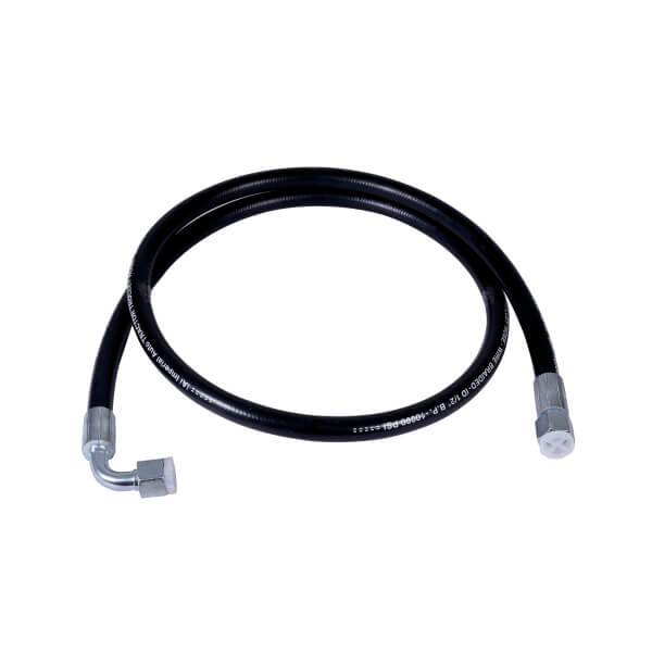 (TT-156) HYDRAULIC PIPE 36" BOTH SIDE (1/2" BSP NUT) BEND TYPE