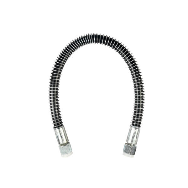 (TT-257) HYDRAULIC PIPE 24" WITH SPRING BOTH SIDE (1/2" BSP NUT)