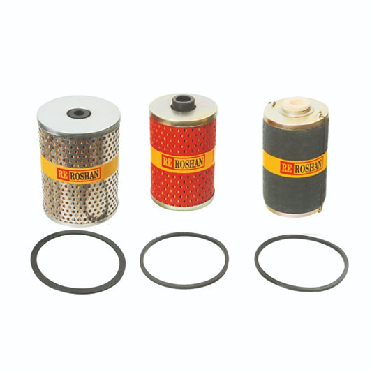 (1603H) OIL-FUEL FILTER KIT OF 3 (STEEL-PAPER-SOCKS)