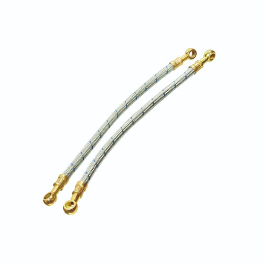 (1629L) FUEL PIPE FLEXIBLE VERTICAL- HORIZENTAL BENJO 18''