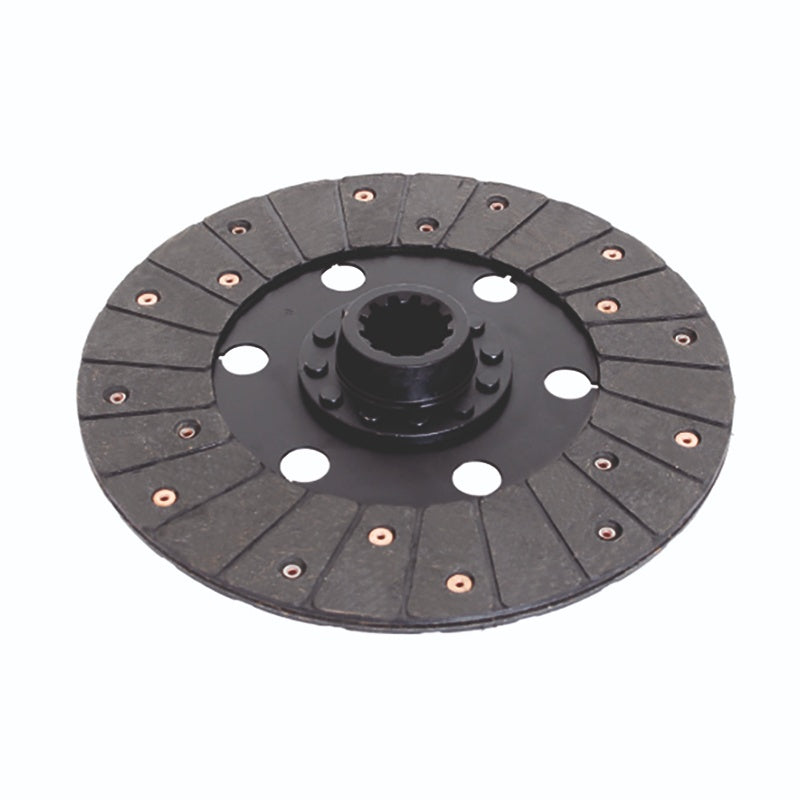 (1745A) P.T.O. CLUTCH PLATE SWARAJ 855 (11" - 12 TEETH) NA BLACK FACING