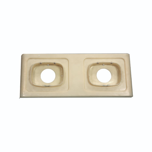 (2302A) FRONT FALSE PLATE SQUARE 735 FE (PLASTIC)