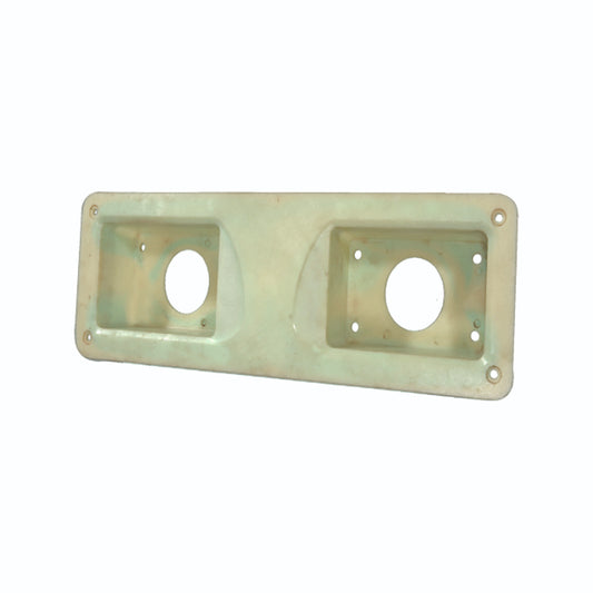 (2303) FRONT FALSE PLATE SQUARE 855 FE (PLASTIC)