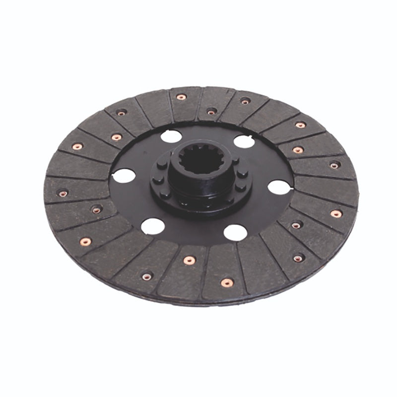 (3162D) PTO CLUTCH PLATE SONALIKA (11" - 12 TEETH) NA BLACK FACING