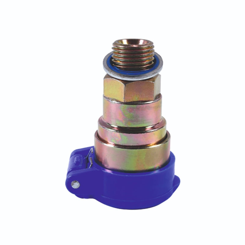 (TT-338) QRC FEMALE HALF (COMMON) WITH DUST CAP (1/2" BSP OUTER THREAD)