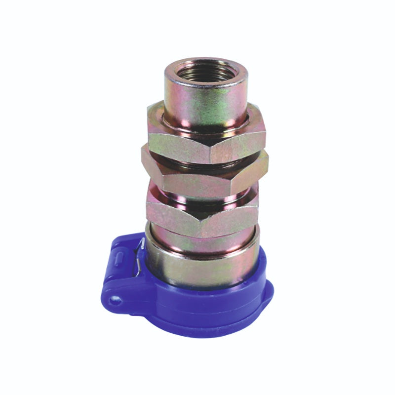 (TT-354) QRC FEMALE HALF WITH DUST CAP (3/4 UNF INNER THREAD) SUITABLE FOR FARMTRAC