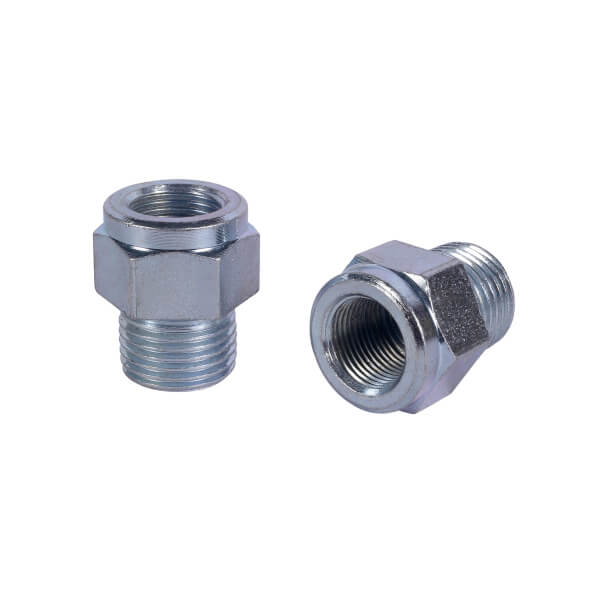 (TT-450) ADOPTER FOR MALE - FEMALE   COUPLING (COMMON)  3/8" INNER - 1/2" OUTER THREAD