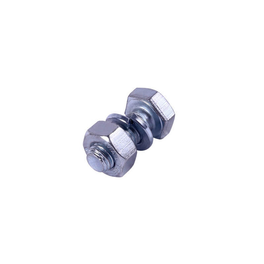 (UJ-1704) BOLT WITH WASHER & NUT (10X25)