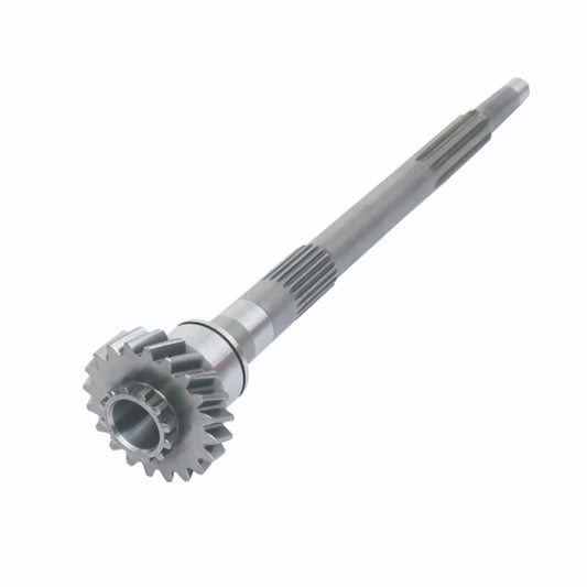 (SR-02Z) INPUT SHAFT WITH MIDDLE SPLINES 724 XM (20X21X12X8 TEETH - 415MM) 124009